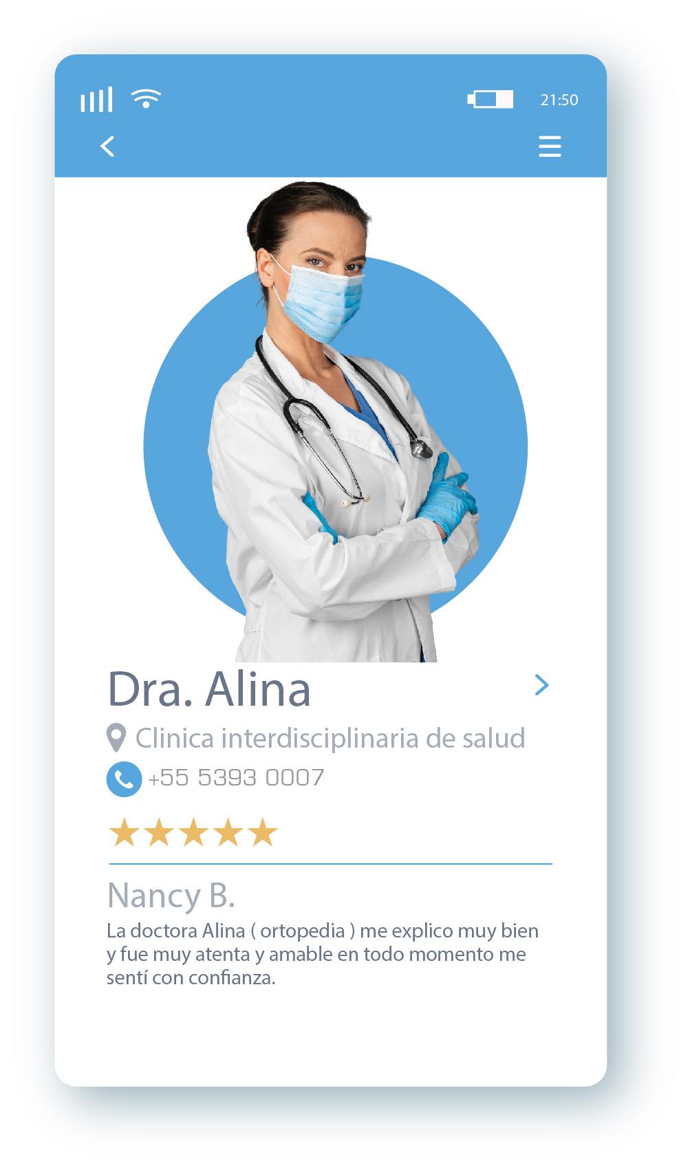 textimonio Dra Alina